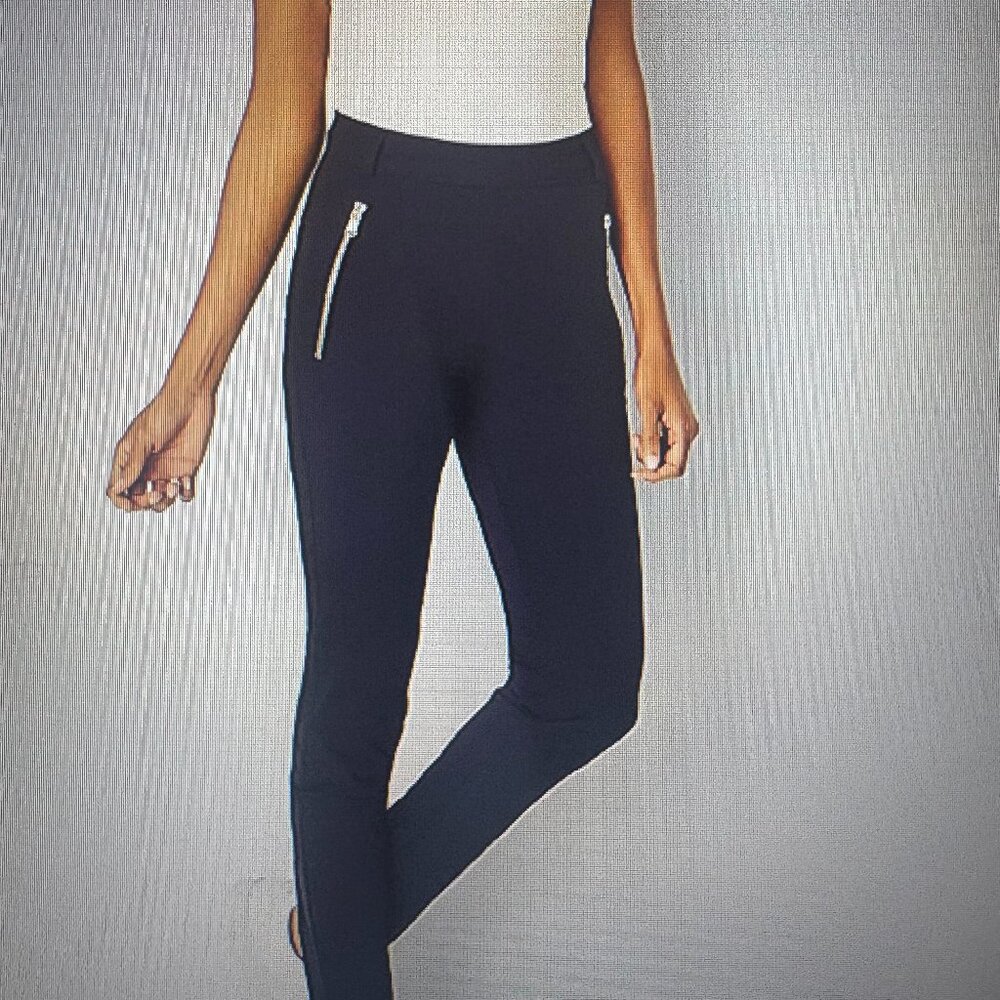 S ANATOMIE Marissa Curvy Hi Waist Pants Navy Blue